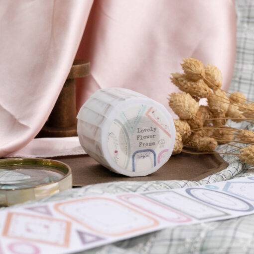 Loidesign Die-Cut Washi Tape - Lovely Flower Frame