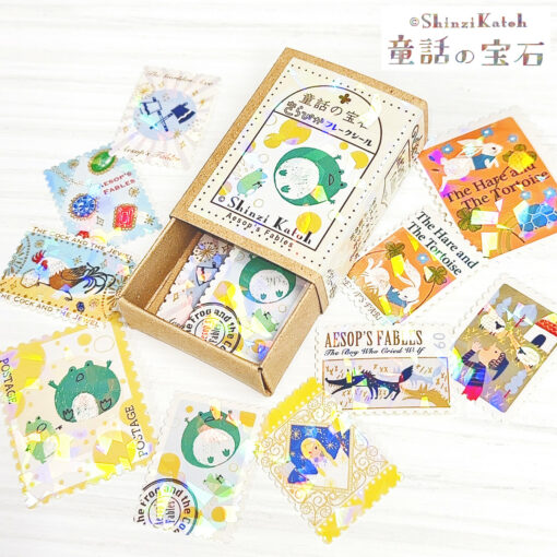 Shinzi Katoh Sticker Flakes - Aesop's Tales 2