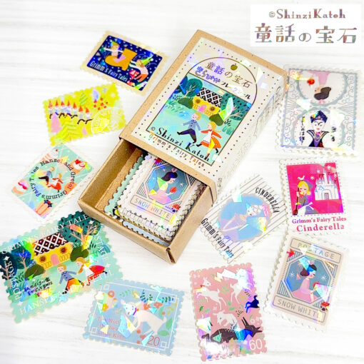 Shinzi Katoh Sticker Flakes - Grimms' Tales 1