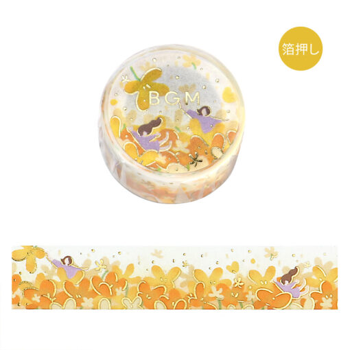 BGM Flower Story Washi Tape - Flower Blizzard