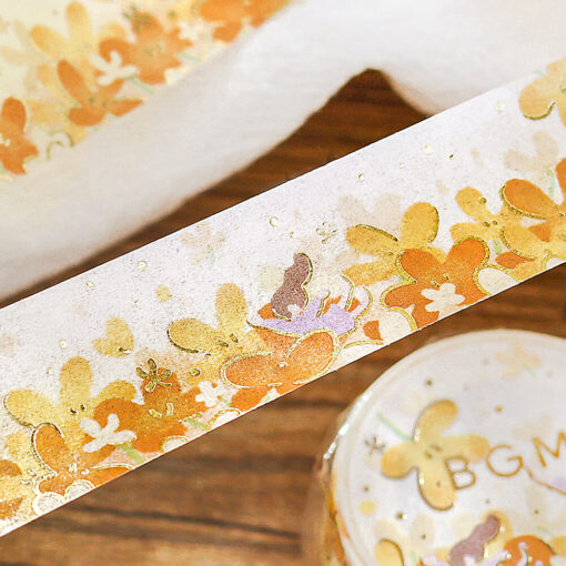 BGM Flower Story Washi Tape - Flower Blizzard