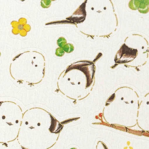 NB Wanowa Sticker Sticker - Shimaenaga and Clover