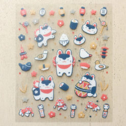 Cozyca Stickers - Paper Mache Dog