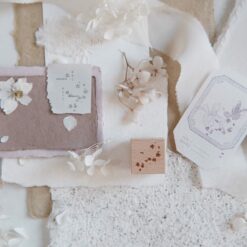 Zoey Studio Rubber Stamps - Flowers Falling