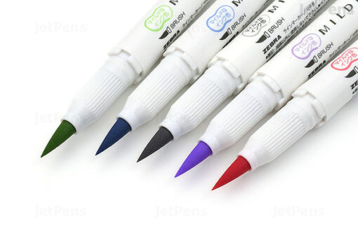 Zebra Mildliner Brush Pens Warm Set