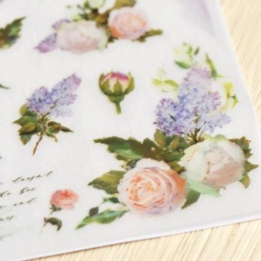 MU Print-On Stickers - Roses - Image 2