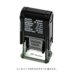 Midori Paintable Rotating Stamp Weekdays Weather