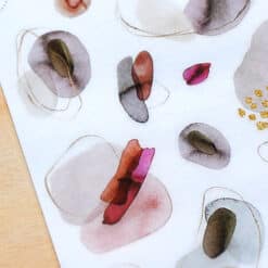 MU Print-On Stickers – Winter Gold Dust