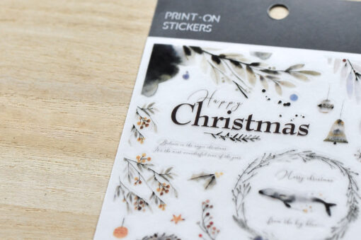 MU Print-On Stickers Christmas Limited Edition 003 - Image 2