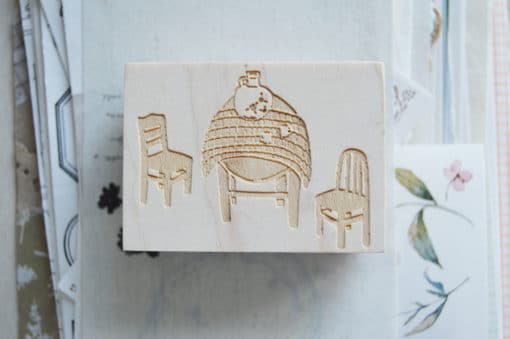 Jesslynnpadilla Rubber Stamp - A Poetic Conversation