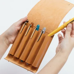 The Superior Labor Ingrassato Fountain Pen Case (five pens)