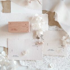 Zoey Studio Rubber Stamps - Flowers Falling
