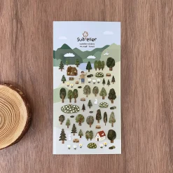 Suatelier Sticker Sheet - Forest 1098