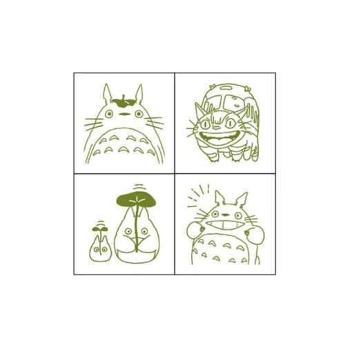 Studio Ghibli My Neighbor Totoro Mini Rubber Stamp Set 3