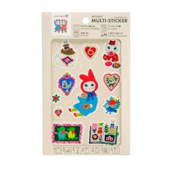 Sanby Multi-Sticker Yumi Kitagishi - Art Time