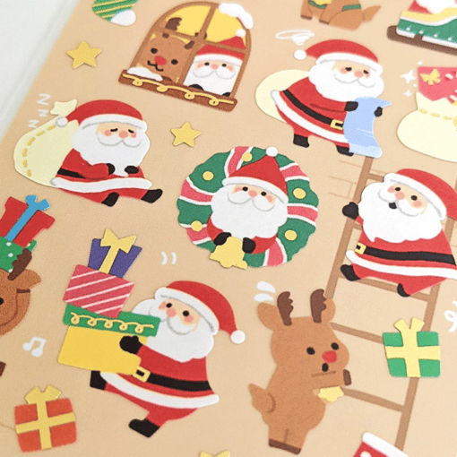 Mind Wave Winter Limited Stickers - Santa & Rudolf - Image 2