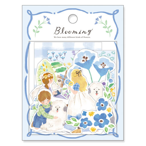 Mind Wave Blooming Stickers (6 designs)