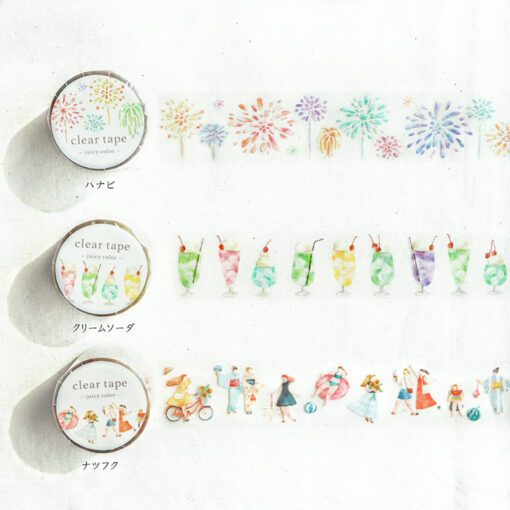 Mind Wave Juicy Colour Clear Tape
