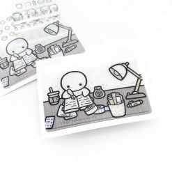 The Coffee Monsterz Co Adhesive Pocket - Desk Scribbles