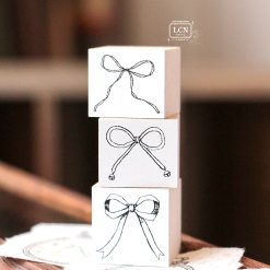[PRE-ORDER] LCN Design Rubber Stamp - Bow