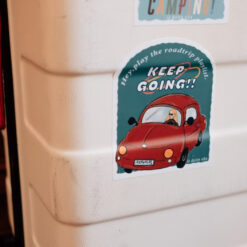 La Dolce Vita Travel Agency Waterproof Stickers