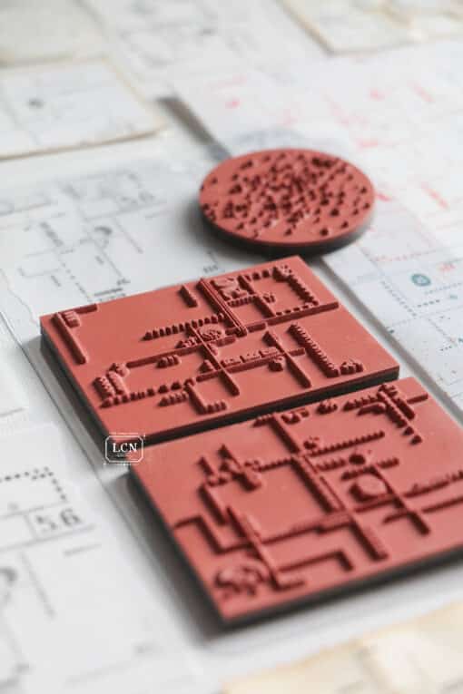 Lin Chia Ning Star Trails Rubber Stamps