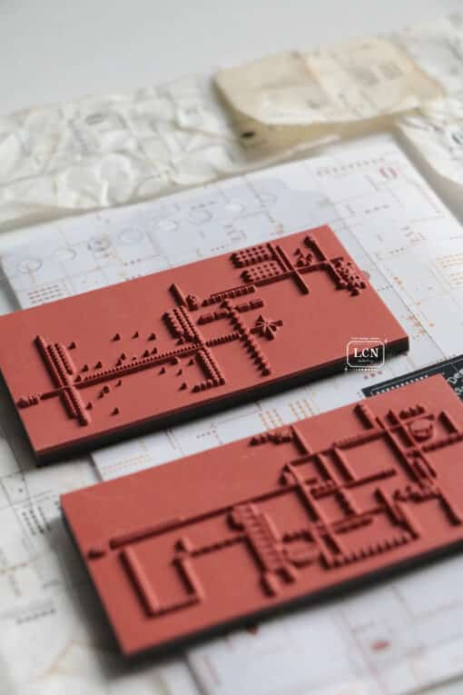Lin Chia Ning Star Trails Rubber Stamps