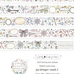 Lin Chia Ning Washi Tape - Joy Bringer Week 2