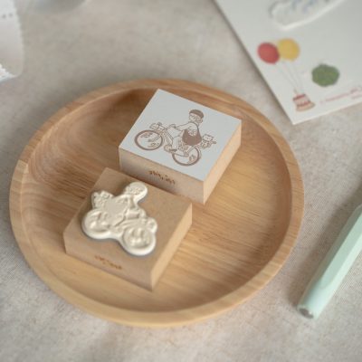 Sho Little Happiness Rubber Stamp - Mail Day