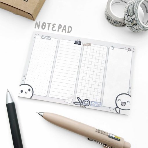 The Coffee Monsterz Co All The Papers Notepad