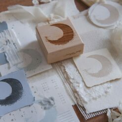 Zoey Studio Rubber Stamps - Moon Shadow