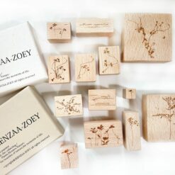 Zoey Studio Rubber Stamps - Branch Moon Series