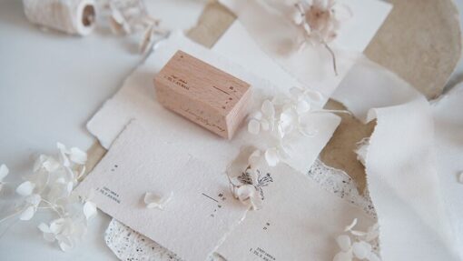 Zoey Studio Rubber Stamps - Flowers Falling