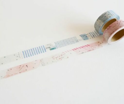 Yohaku Washi Tape Check and Stripe