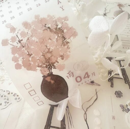 Journal Pages x Hanen Studio PET Tape - Daydream