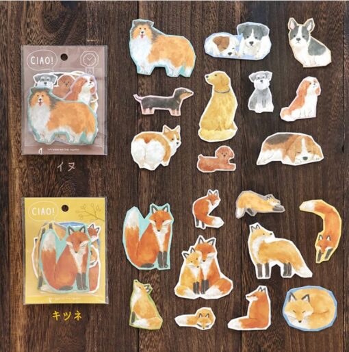 Mind Wave Ciao Flake Stickers (9 designs)