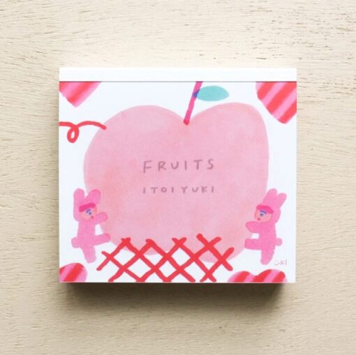 Cozyca Yuki Itoi Memo Block - Fruits