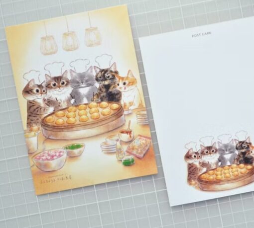 Davidcookslove Postcard - Takoyaki