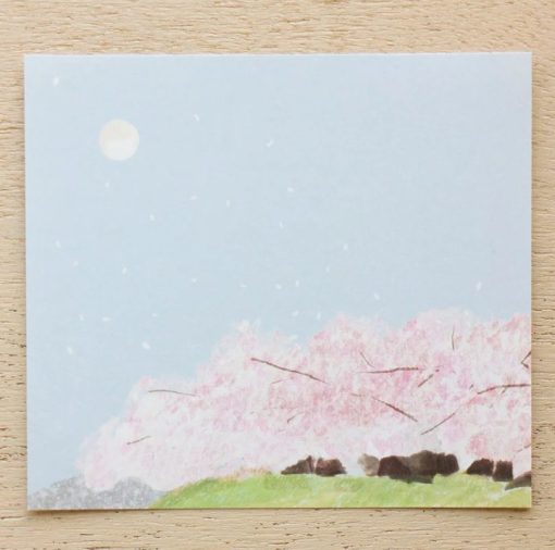 Cozyca Watako Omori Memo Block - Sakura