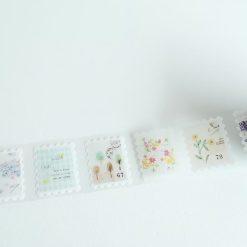 Yohaku Die-Cut Clear Roll Sticker - P-007 Tegami