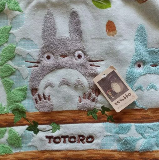 Studio Ghibli Towel - Three Totoros & Catbus