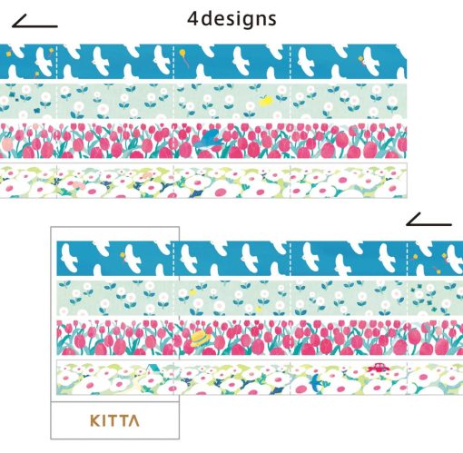 KITTA Washi Stickers - Jabara Hitotoki