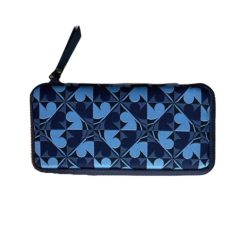 Kyoku Haku Zippered 3 Slots Pen Case