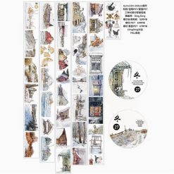 DingDing Girls Kiss-Cut Tape 27 (Washi or PET)