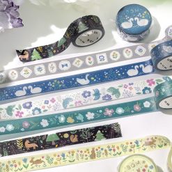 BGM Washi Tape - Scandinavian Forest Bird Singing
