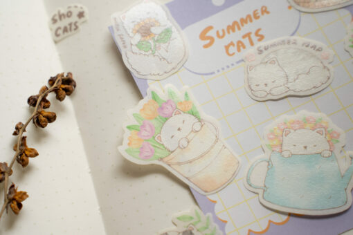 Sho Little Happiness Sticker Pack - Summer Cats