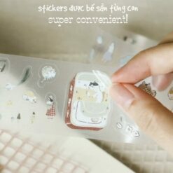 [PRE-ORDER] TeaYou Kiss-cut PET Tape 'Uchi no Neko'