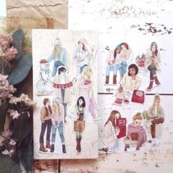Windry R. Sticker Set - Winter Joy