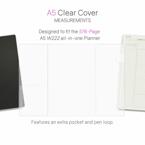 Wonderland222 Clear Cover for Notebook / Planner V.3 - 576 pages - Image 4