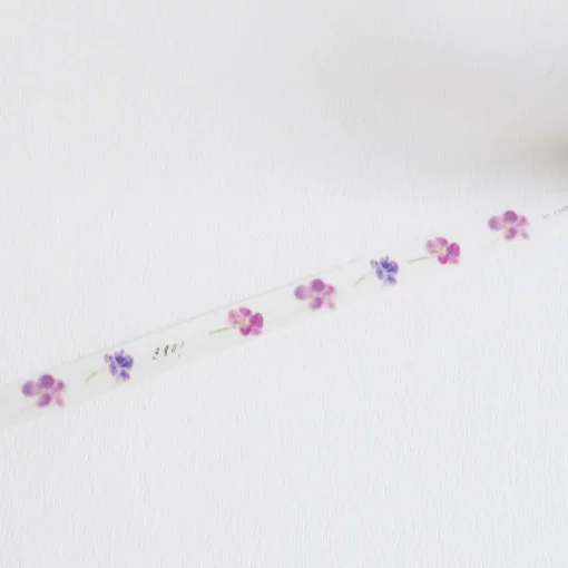 Yohaku Slim Washi Tape L004 - Viola